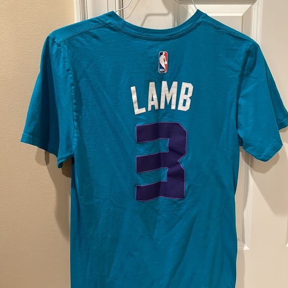 Hornets Jeremy Lamb Tee Shirt Jersey - Picture 2 of 2